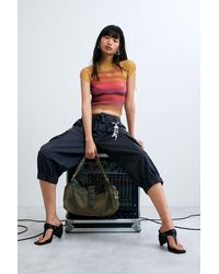 Desigual - Short-Sleeved High Neck Blouse, Polyester - Lyst