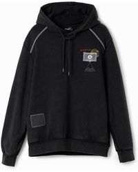 Desigual - Sweater Patchwork Message - Lyst