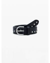 Desigual - Studded Belt, Polyurethane - Lyst