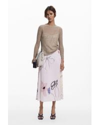 Desigual - Robe 2 En 1 À Motifs - Lyst