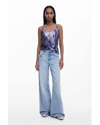 Desigual - T-Shirt Designed By Mr. Christian Lacroix, Viscose - Lyst