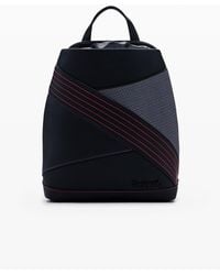 Desigual - Sac À Dos Moyen Avec Surpiqûres - Lyst