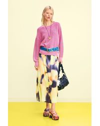 Desigual - Basic Knit Sweater, Cotton - Lyst