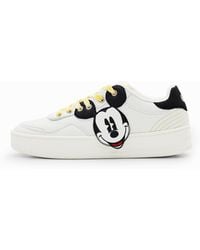 Desigual - Retro Mickey Mouse Sneakers - Lyst