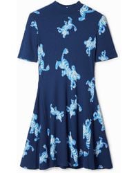 Desigual - M. Christian Lacroix Short Tiger Dress, Viscose - Lyst