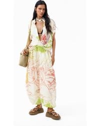 Desigual - Balloon Pants 100% Cotton, Cotton - Lyst