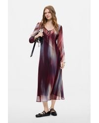 Desigual - Long-Sleeve Midi Dress, Polyester - Lyst