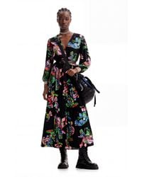 Desigual - Shirt Dress.C.Lacroix, Viscose - Lyst