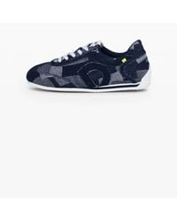 Desigual - Denim Patchwork Sneaker - Lyst