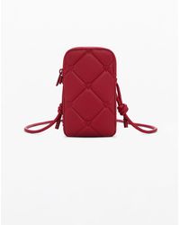 Desigual - Gepolsterte Handytasche Mit Logo - Lyst