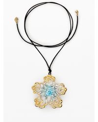 Desigual - Pendant Flower Zalio - Lyst