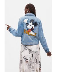 Desigual - Disney Printed Jacket, Cotton - Lyst