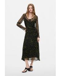 Desigual - Long-Sleeve Midi Dress, Polyester - Lyst