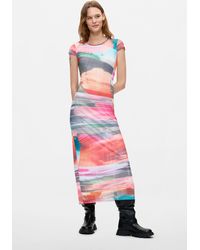 Desigual - Printed 2-In-1 Dress, Polyester - Lyst