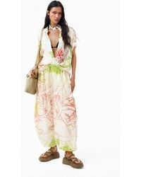 Desigual - Balloon Pants 100% Cotton, Cotton - Lyst