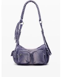 Desigual - Sac Moyen En Denim Avec Poches, Femme, Coton, Rouge - Lyst