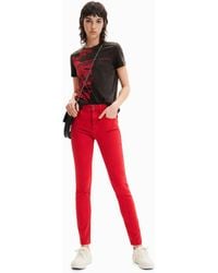 Desigual - Push-Up Skinny Jeans, Cotton - Lyst