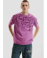 Desigual - Short-Sleeved T-Shirt Lettering - Lyst