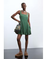 Desigual - Short Tencel Dress, Lyocell - Lyst