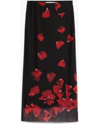 Desigual - Tyler Mcgillivary Petal Midi Skirt, Polyester - Lyst