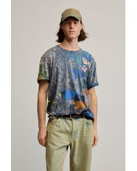 Desigual - Printed Arty T-Shirt, Cotton - Lyst