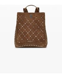 Desigual - Small Perforated Backpack With Studs - Lyst