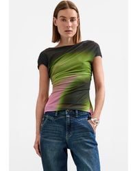 Desigual - Short Sleeve Knit T-Shirt, Polyester - Lyst
