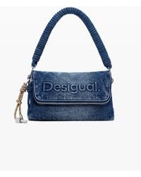 Desigual - Denim Crossbody Bag - Lyst