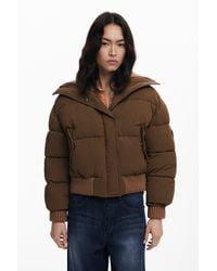 Desigual - Chaqueta Acolchada Estilo Bomber - Lyst