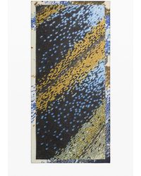Desigual - Printed Rectangular Scarf, Polyester - Lyst