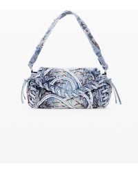 Desigual - Large Embroidered Bag, Cotton - Lyst