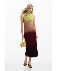 Desigual - Gradient Tulle Dress, Polyester - Lyst