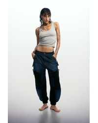 Desigual - Patchwork Denim Trousers - Lyst