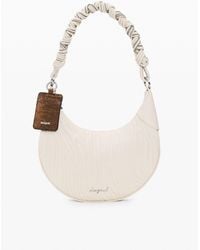 Desigual - Medium Oval Bag With Embossing, Polyurethane - Lyst