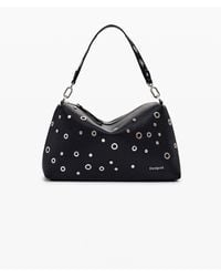 Desigual - Studded Handbag, Polyurethane - Lyst