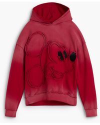 Desigual - Embroidered Mickey Sweatshirt, Cotton - Lyst