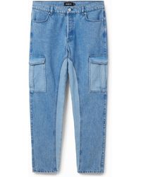 Desigual - Hybrid Cargo Trousers, Cotton - Lyst
