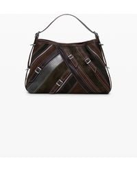 Desigual - Medium Shoulder Bag With Stitching - Lyst
