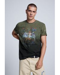 Desigual - Printed T-Shirt 100% Cotton, Cotton - Lyst