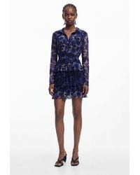 Desigual - Dress Designed By Mr. Christian Lacroix, Polyester - Lyst