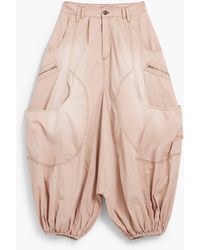 Desigual - Fluid Cargo Pants, Cotton - Lyst