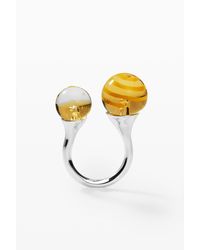 Desigual - Zalio Double Marble Ring - Lyst