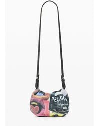 Desigual - Large Printed Crossbody Wallet, Cotton - Lyst