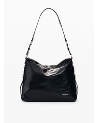 Desigual - Medium Shoulder Bag, Polyurethane - Lyst