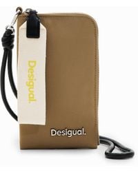 Desigual - L Nylon Phone Pouch, Polyamide - Lyst