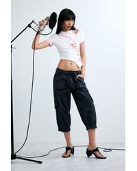 Desigual - T-Shirt Asymétrique 100 Coton, Femme, Coton, Blanc - Lyst