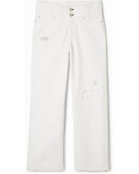 Desigual - Pantalon Long En Denim - Lyst