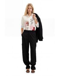 Desigual - Patchwork Mickey Mouse Shirt, Cotton - Lyst