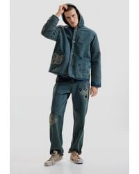 Desigual - Disney Patch Jeans, Cotton - Lyst