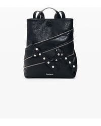 Desigual - Mini Small Backpack, Polyurethane - Lyst